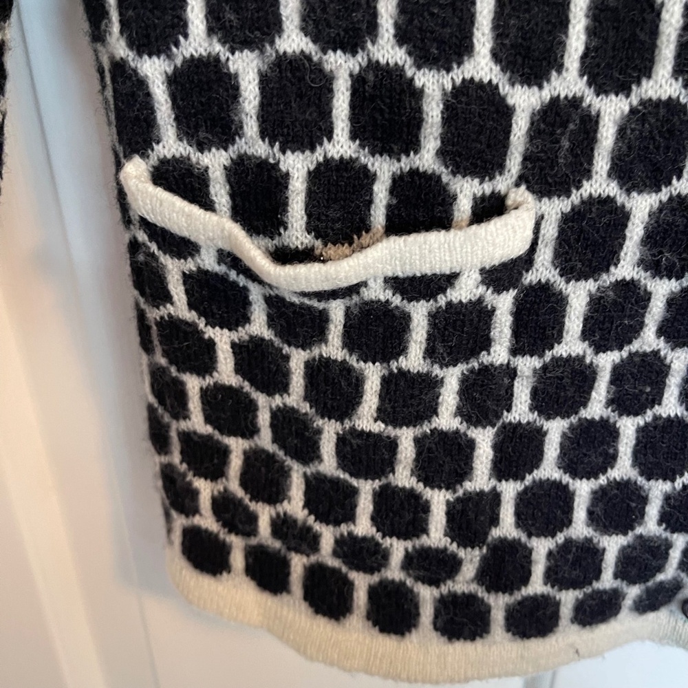 Patterned Button Up Sweater - Picture 2 of 5